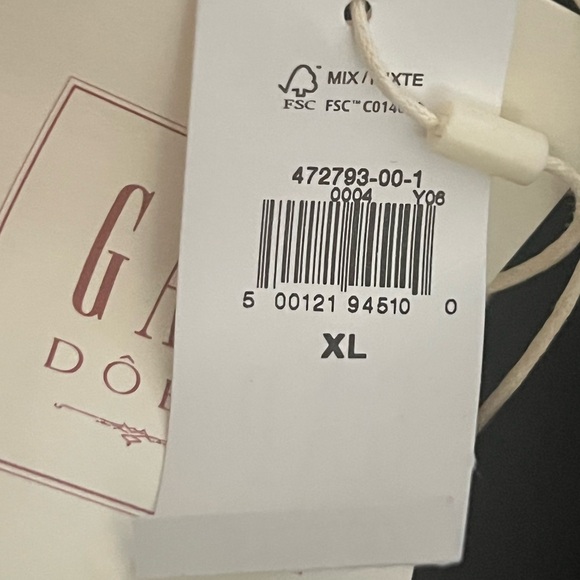 Gap x Doen DÔEN Black Eyelet Mini Dress NWT XL - Picture 8 of 10